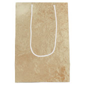 Antiquitätentasche für Gold Mittlere Geschenktüte (Rückseite)