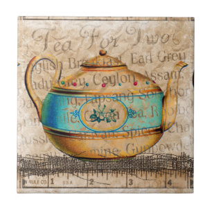 Antiquitätentee Fliese