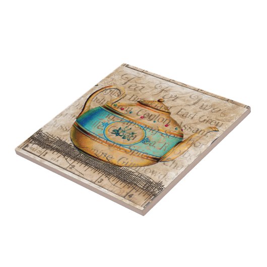 Antiquitätentee Fliese (Seite)