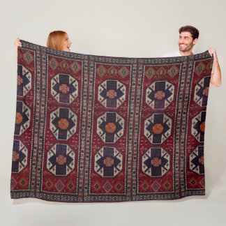 Antiquitätenteppich Fleecedecke