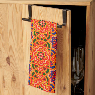 Antiquitätenteppich Print Geschirrtuch