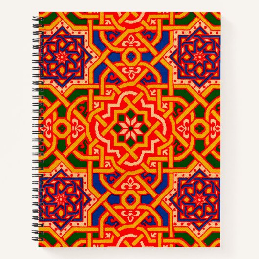 Antiquitätenteppich Print Notizblock (Vorderseite)