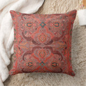 Antiquitätenteppich Rotes Persisches Vintages Must Kissen (Decke)