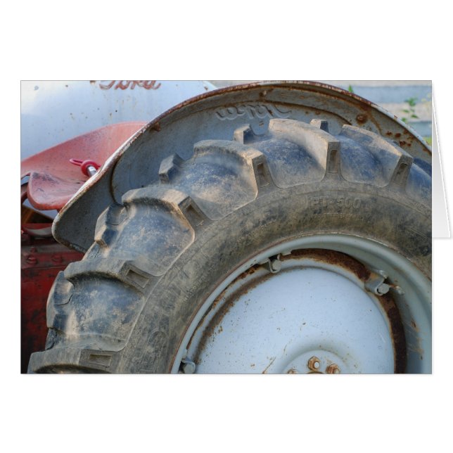 Antiquitätentraktor (Vorderseite (Horizontal))