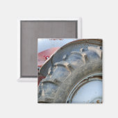 Antiquitätentraktor Magnet (Vorderseite/Rückseite)