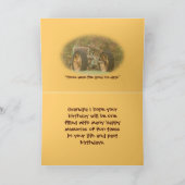 Antiquitätentraktor - passt jeden Anlass an Karte (Innenseite)