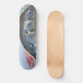 Antiquitätentraktor Skateboard (Vorderseite)