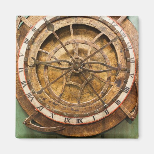 Antiquitätenuhr, Deutschland Magnet (Vorne)