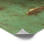 Antiquitätenuhr, Deutschland Poster (Ecke)