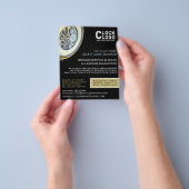 Antiquitätenuhr, Horologin-Werbung Flyer (Gruppe)