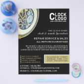 Antiquitätenuhr, Horologin-Werbung Flyer (Einzeln)