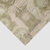 Antiquitätenuhren und -uhren seidenpapier (Detail)