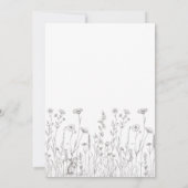 Antiquitätenwald wir können frühes Abwarten Kinder Einladung (Rückseite)