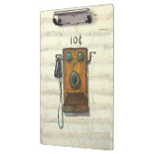 Antiquitätenwand Klemmbrett (Links)