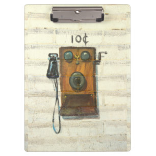 Antiquitätenwand Klemmbrett