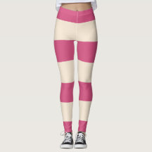 Antiquitätenweiß und mystisch-rosa Streifen