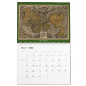 Antiquitätenweltkarten Kalender (Mär 2026)