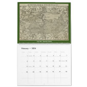 Antiquitätenweltkarten Kalender (Feb 2026)