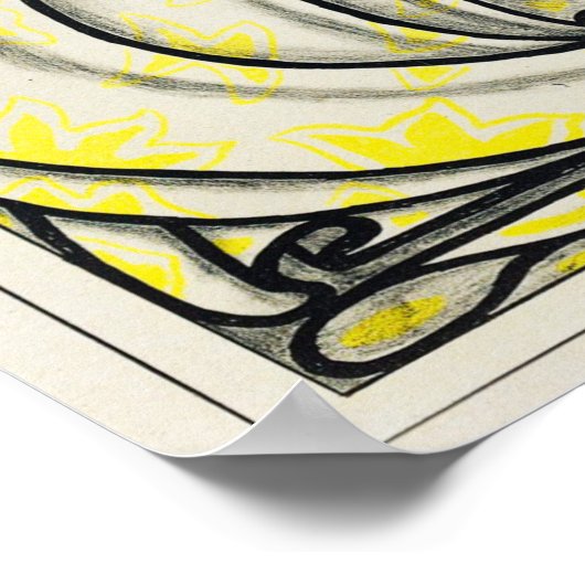 Antiquitätenwerbung Poster (Ecke)