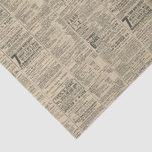 Antiquitätenwerbung Seidenpapier (Ausschnitt)