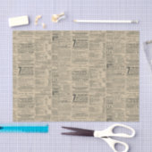 Antiquitätenwerbung Seidenpapier (Handwerk)