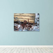 Antiquitätenwerkzeug Vintages Ölgemälde Leinwanddruck (Insitu (Holzboden))