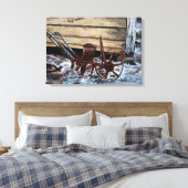 Antiquitätenwerkzeug Vintages Ölgemälde Leinwanddruck (Insitu (Schlafzimmer))