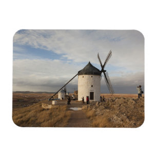 Antiquitätenwindmühlen von La Mancha, mit Besuch Magnet