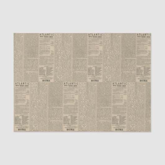 Antiquitätenzeitung Seidenpapier (Vorderseite)