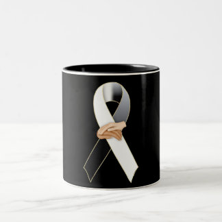 Antirassismus-Bewusstseins-Band-Tasse Zweifarbige Tasse