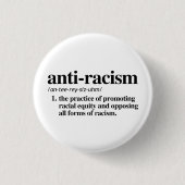 Antirassismus Button (Vorderseite)