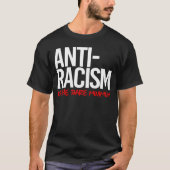 Antirassismus ist das absolute Minimum an rechteck T-Shirt (Vorderseite)