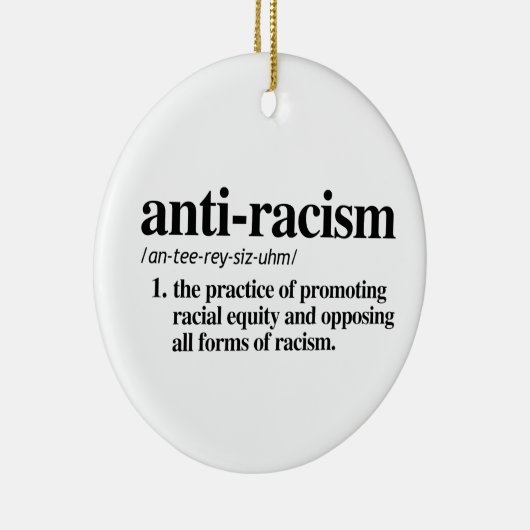 Antirassismus Keramik Ornament (Rechts)