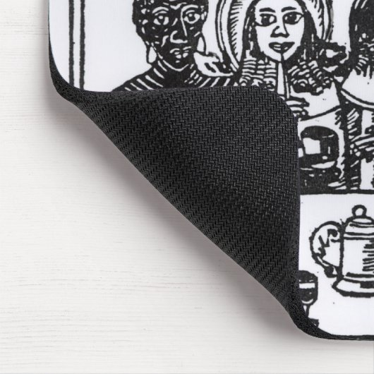 Antirauchenflugschrift Mousepad (Ecke)