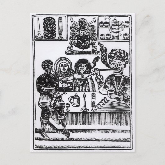 Antirauchenflugschrift Postkarte (Vorderseite)