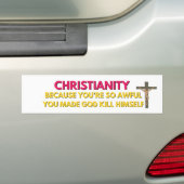 Antireligionsreligion Autoaufkleber (Auf Auto)