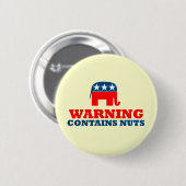 Antirepublikaner Button (Vorne & Hinten)