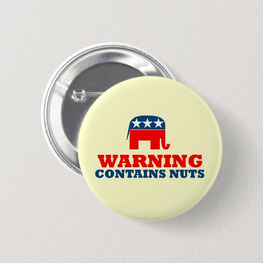 Antirepublikaner Button (Vorne & Hinten)