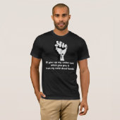 ANTIREPUBLIKANISCHER politischer Protest gegen Shi T-Shirt (Vorne ganz)