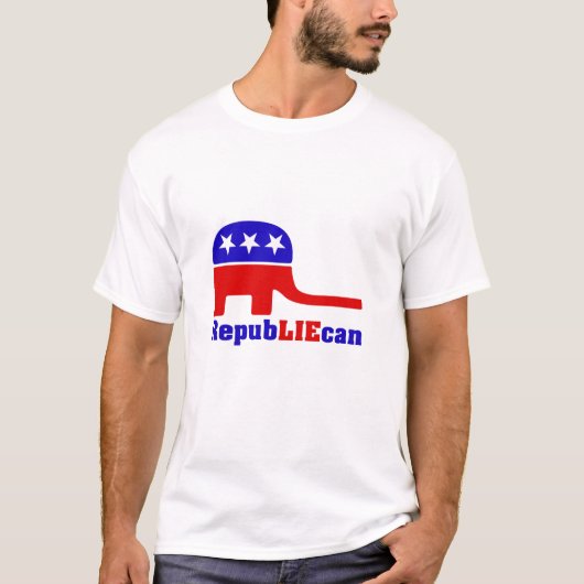 Antirepublikanischer T - Shirt (Vorderseite)