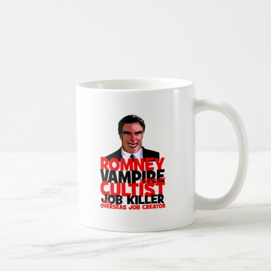AntiRomney Kaffeetasse (Rechts)