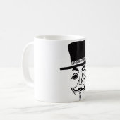 AntiSec AntiSecurity Hacker-Logo Kaffeetasse (Vorderseite Links)