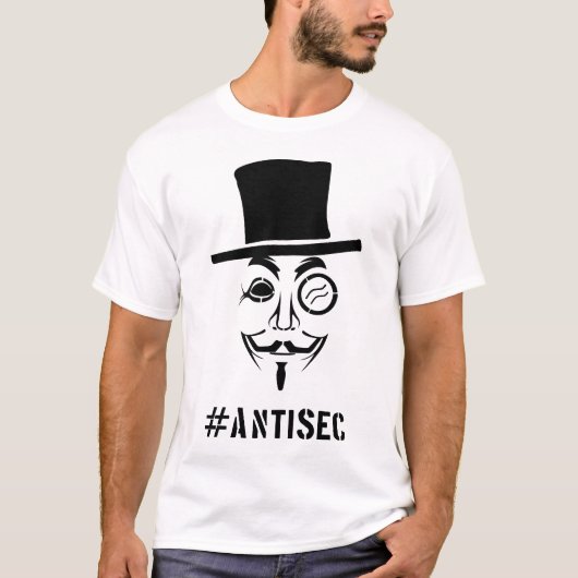 #Antisec FACE T-Shirt (Vorderseite)