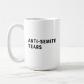 Antisemitische Tränen Kaffeetasse (Links)