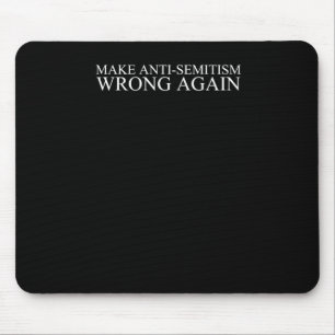 Antisemitismus wieder falsch mousepad