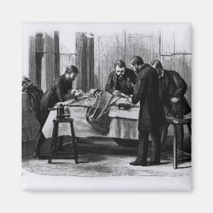 Antiseptische Operation, 1882 Magnet
