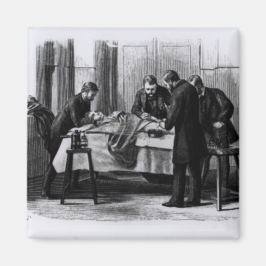 Antiseptische Operation, 1882 Magnet (Vorne)