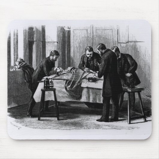 Antiseptische Operation, 1882 Mousepad (Vorne)
