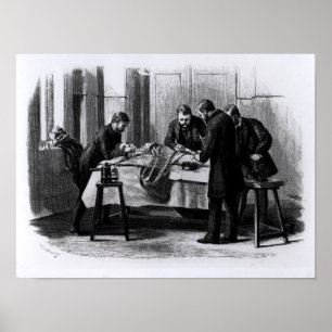 Antiseptische Operation, 1882 Poster