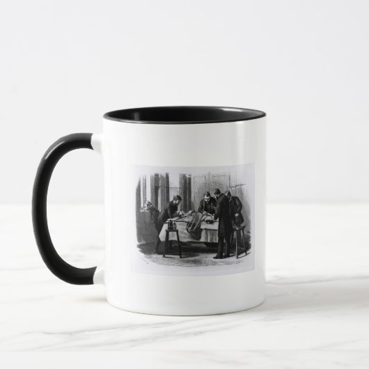 Antiseptische Operation, 1882 Tasse (Links)